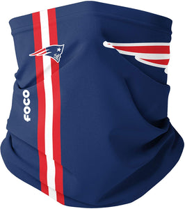 New England Patriots NFL Football Adult On-Field Sideline Gaiter Scarf Face Covering