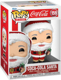 FunKo Pop! Coca-Cola Santa with Bottle  #159 Toy Figure Brand Ad Icons