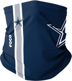 Dallas Cowboys NFL Football Adult On-Field Sideline Gaiter Scarf Face Covering