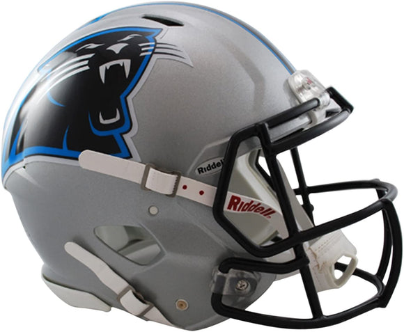 NFL Football Riddell Carolina Panthers Mini Revolution Speed Replica Helmet