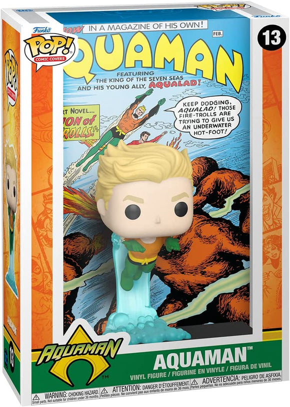 Funko Pop! DC Comic Covers: Aquaman #13 With Protector Case