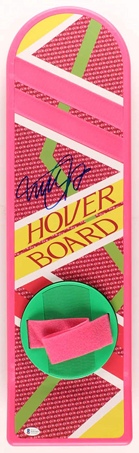 Michael J Fox Signed Back to the Future 2 Hoverboard Beckett Authenticated
