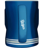 Los Angeles Dodgers Primary Logo Blue Grey MLB Baseball 14oz Sculpted C-Handle Mug