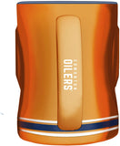 Edmonton Oilers Primary Logo Orange Navy NHL Hockey 14oz Sculpted C-Handle Mug