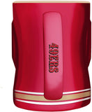 San Francisco 49ers  Primary Logo Red Gold NFL Football 14oz Sculpted C-Handle Mug