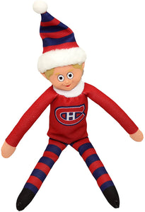 Montreal Canadiens NHL Hockey Team Elves Winner's Workshop Moveable Figure