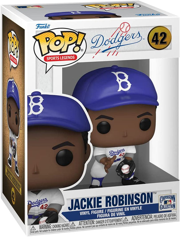 FunKo Pop! Los Angeles Dodgers Jackie Robinson #42 Vinyl Figure MLB Baseball