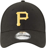 Pittsburgh Pirates New Era Men's League 9Forty MLB Baseball Adjustable Hat - Black