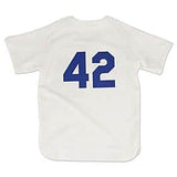 Men's Los Angeles Dodgers Jackie Robinson Mitchell & Ness 1955 Home Cooperstown Collection Authentic Jersey - Bleacher Bum Collectibles, Toronto Blue Jays, NHL , MLB, Toronto Maple Leafs, Hat, Cap, Jersey, Hoodie, T Shirt, NFL, NBA, Toronto Raptors
