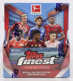 2021/22 Topps Finest Bundesliga Soccer Hobby Box 2 Mini-Boxes Per Master Box, 6 Packs Per Mini-Box, 5 Cards Per Pack