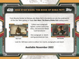 2022 Topps Star Wars: The Book of Boba Fett Hobby Box 7 packs per box, 8 cards per pack