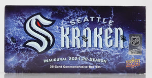 2021/22 Upper Deck Hockey Seattle Kraken Box Set 35 Cards Per Set