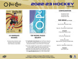 2022/23 Upper Deck O-Pee-Chee Hockey Hobby Box 18 Packs per Box, 10 Cards Per Pack