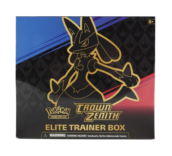 Pokemon Crown Zenith Elite Trainer Box Brand New Factory Sealed