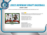 2022 Bowman Draft Baseball Hobby Lite Box 10 Packs per Box, 16 Cards per Pack