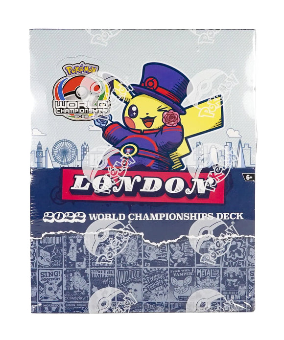 Pokemon 2022 World Championships 8-Deck Display Box