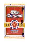2022 Topps McDonald's All American Chrome Basketball Hobby Box 20 Packs per Box, 4 Cards per Pack