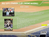 2022 Topps Stadium Club Chrome Baseball Hobby Box 14 Packs per Box, 6 Cards per Pack