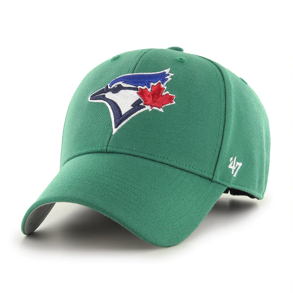 Men's Toronto Blue Jays Green MVP '47 Brand Adjustable Hat One Size Fits Most