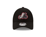 New Era Montreal Expos MLB Baseball The League Black Grey 9Forty Adjustable Hat