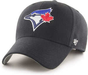 Men's Toronto Blue Jays Black MVP '47 Brand Adjustable Hat One Size Fits Most