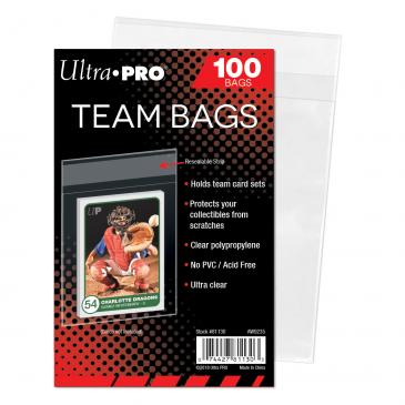 Ultra Pro Soft Card Sleeves Team Bags Resealable Sleeves - Hold Team Sets