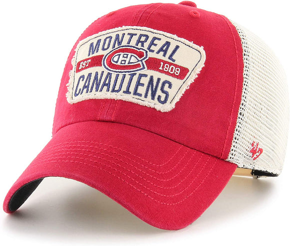 Montreal Canadiens '47 NHL Clean Up Crawford Unstructured Adjustable Snapback One Size Fits Most Hat Cap