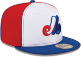 Men's Montreal Expos New Era Tri-Colour 1969-1991 Authentic Collection On-Field 59FIFTY Fitted Hat