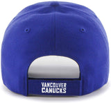 Vancouver Canucks '47 NHL Alt Logo MVP Structured Adjustable Strap One Size Fits Most Royal Hat Cap