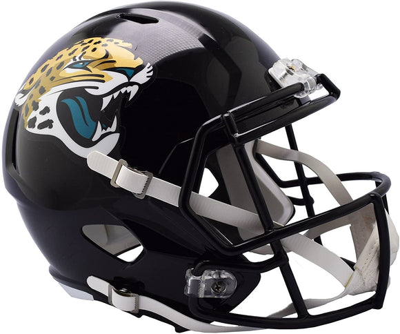 NFL Football Riddell Jacksonville Jaguars Full Size Revolution Speed Replica Helmet