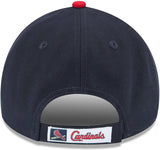 St Louis Cardinals Alt New Era Men's League 9Forty MLB Baseball Adjustable Hat - Navy