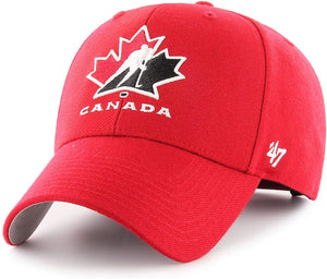 Team Canada Hockey IIHF '47 NHL MVP Structured Adjustable Strap One Size Fits Most Hat Cap