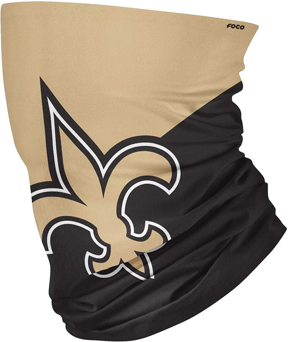 New Orleans Saints NFL Football Team Gaiter Scarf Adult Face Covering Head Band Mask