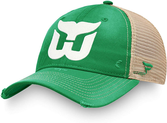  '47 NHL Men's Trucker Convoy Snapback Adjustable Hat (Hartford  Whalers - Green) : Sports & Outdoors