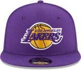 Los Angeles Lakers Purple Yellow Logo NBA Basketball New Era Snapback Purple Hat