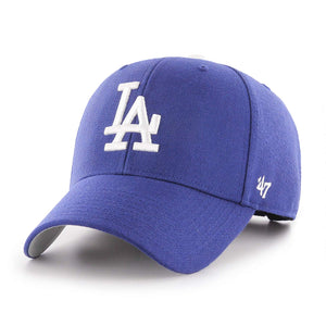 Los Angeles Dodgers Adjustable Strap MVP Adjustable Blue & White One Size Hat Cap 47 Brand - Bleacher Bum Collectibles, Toronto Blue Jays, NHL , MLB, Toronto Maple Leafs, Hat, Cap, Jersey, Hoodie, T Shirt, NFL, NBA, Toronto Raptors