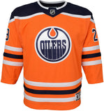 Edmonton Oilers Leon Draisaitl Youth Orange Premier Replica - Player Jersey