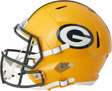 NFL Football Riddell Green Bay Packers Full Size Revolution Speed Replica Helmet