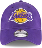 Men's Los Angeles Lakers New Era Purple 9TWENTY Core Classic Twill Adjustable Hat