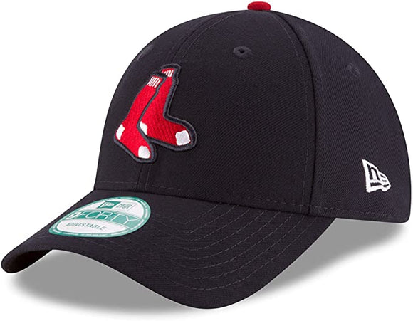 Boston Red Sox Alt  New Era Men's League 9Forty MLB Baseball Adjustable Hat - Navy