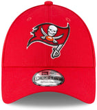 Tampa Bay Buccaneers New Era Men's Red League 9Forty NFL Football Adjustable Hat