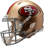 NFL Football Riddell San Francisco 49ers Full Size Revolution Speed Authentic Helmet