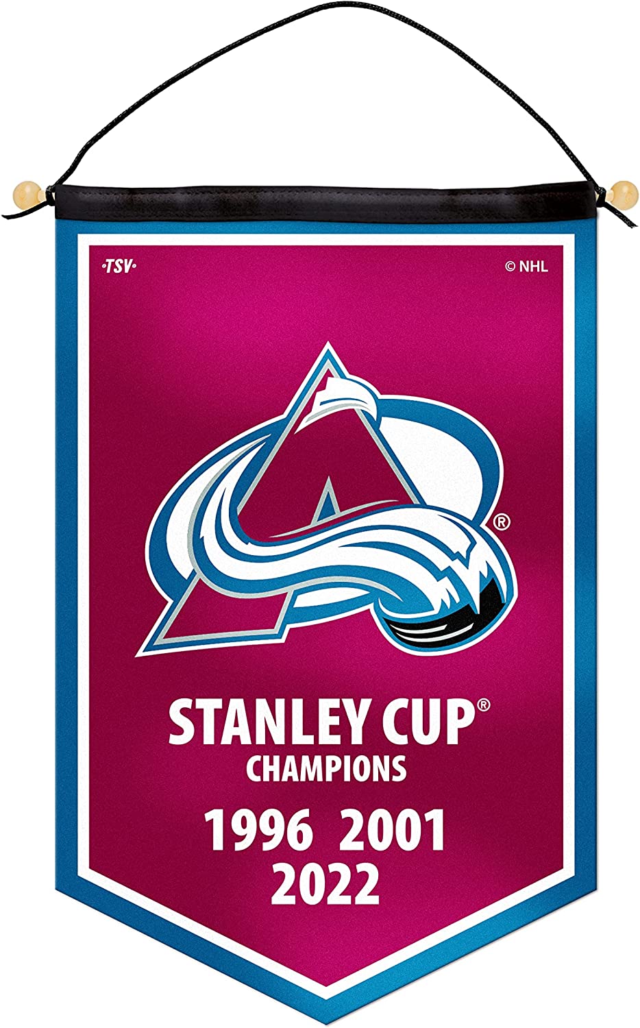 Colorado Avalanche NHL Hockey 2022 3-Time Stanley Cup Champions 12