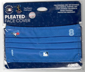 Toronto Blue Jays Cavan Biggio MLB Baseball Foco On Field Game Adjustable Face Cover