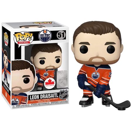 FunKo Pop! Hockey Edmonton Oilers Leon Draisaitl #51 Canada Exclusive - Orange