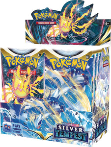 Pokémon TCG: Sword & Shield Silver Tempest Booster Box 36 packs per box, 10 cards per pack