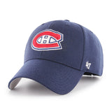 Montreal Canadiens '47 NHL MVP Structured Adjustable Strap One Size Fits Most Black Hat Cap - Bleacher Bum Collectibles, Toronto Blue Jays, NHL , MLB, Toronto Maple Leafs, Hat, Cap, Jersey, Hoodie, T Shirt, NFL, NBA, Toronto Raptors