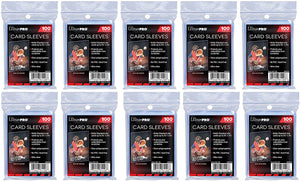 Ultra Pro Soft Card Sleeves 2-5/8-Inches X 3-5/8-Inches, Ultra Clear ( – Bleacher Bum Collectibles