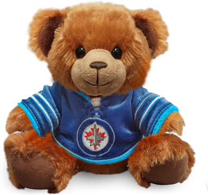 Winnipeg Jets NHL Hockey 7.5" Jersey Teddy Bear Plush by Forever Collectibles