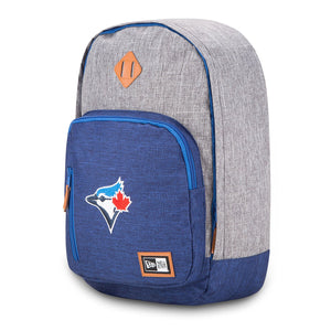 Toronto Blue Jays Heather Action Cram Pack Backpack Bag Made By New Era - Bleacher Bum Collectibles, Toronto Blue Jays, NHL , MLB, Toronto Maple Leafs, Hat, Cap, Jersey, Hoodie, T Shirt, NFL, NBA, Toronto Raptors